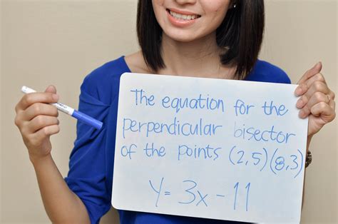 The midpoint formula lets you find the exact center between two defined points. How to Find the Perpendicular Bisector of Two Points: 8 Steps