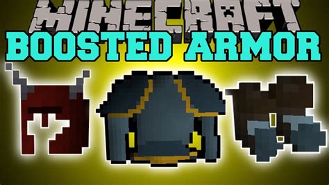 Minecraft Boosted Armor More Health Damage Ranged