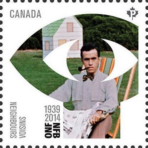 Neighbours 1952 By Norman Mclaren Canada Postage Stamp National