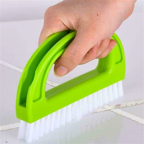 In Tile Grout Cleaning Brush Mould Remover Narrow Stiff Scrub Stain