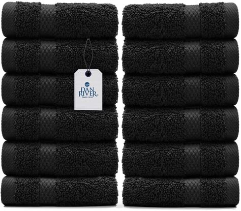 Dan River 100 Cotton Washcloths 12 Pack Washcloths For Face Soft