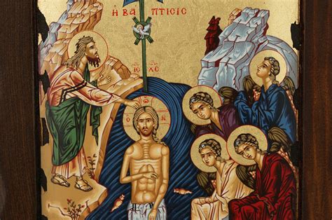 Baptism Of Christ Icon Orthodox Icons Blessedmart