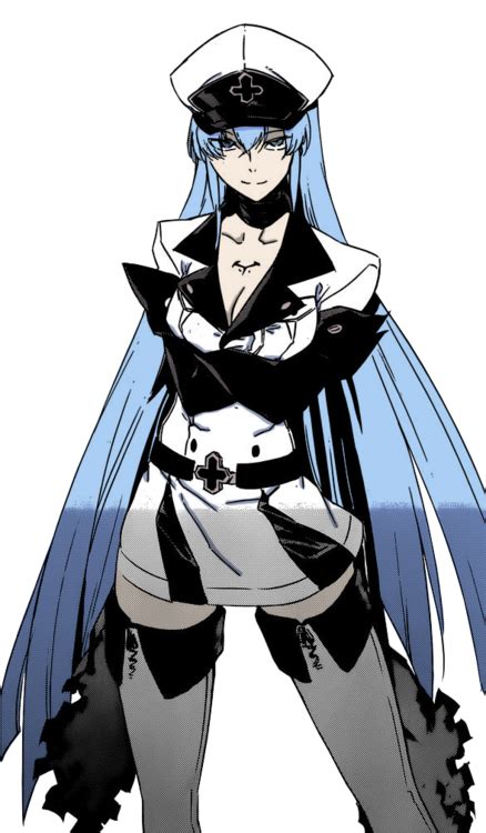 Akame Ga Kill Esdeath Art Png Download Akame Ga Kill Png Images And