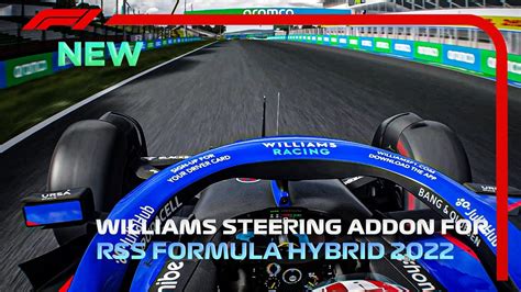 Williams Steering Addon For Rss Formula Hybrid Youtube