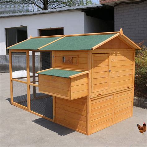 Buy Large Chicken Coop Woodendeluxe Wooden Rabbit Hutch Pet Cage