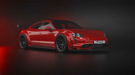 Prior Design Releases Wide Body Aero Kit For Porsche Taycan