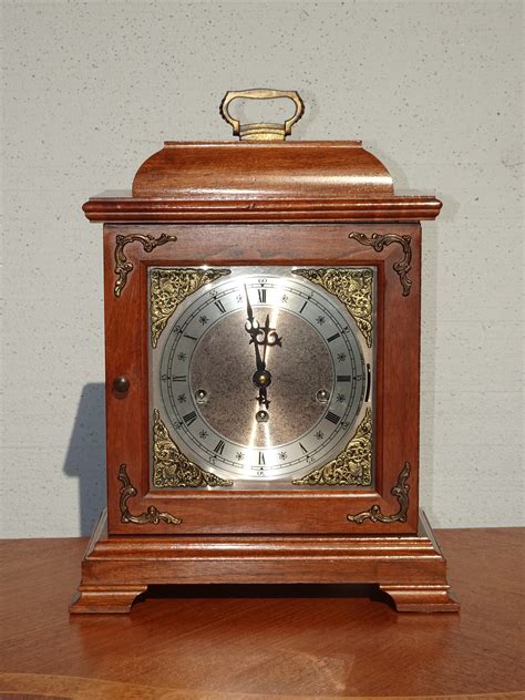 Vintage Hamilton Mantle Clock Made In West Germany