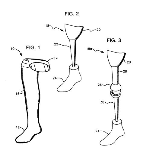 Patents Prosthetic Sketch Coloring Page