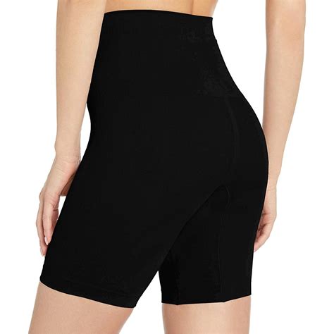 Yummie Womens Plus Size Cooling Fx Mid Waist Thigh Shaper Black Size 20 Io94 Ebay