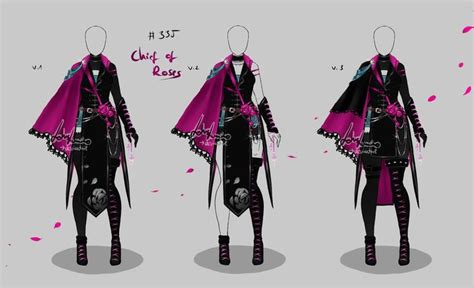 Outfit Design 335 Open By Lotuslumino On Deviantart Art Clothes