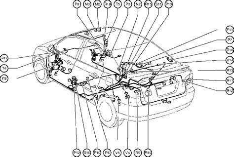 Diagram Toyota Corolla Body Parts Names Side Moulding Spare Parts For