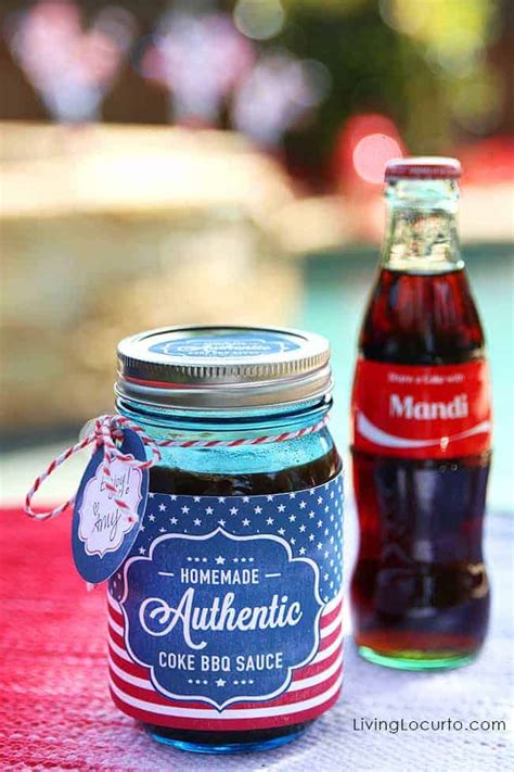 Coke Barbecue Sauce With Free Printable Labels