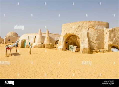 Star Wars Location In Tunisia Movie Set 1977 Tozeur Sahara Africa