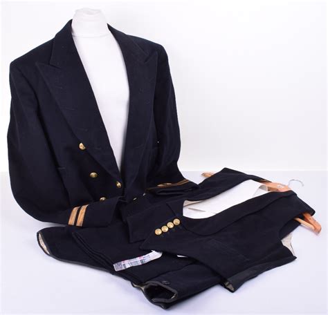 Ww2 Period Royal Navy Officers Mess Dress Full Uniform Consisting Of