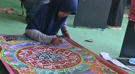 Kaligrafi Al Quran Jadi Primadona Lomba Pada Mtq Xxxiii Di Aceh Timur