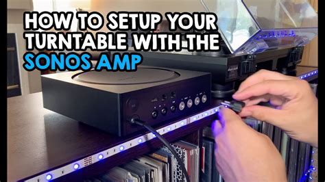How To Connect A Turntable To The Sonos YouTube