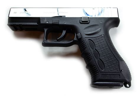 Treinamento de tiro com pistola beretta 9mm. Pistola Detonadora Zoraki 917 Cromo 9 mm (Réplica Glock 17 ...