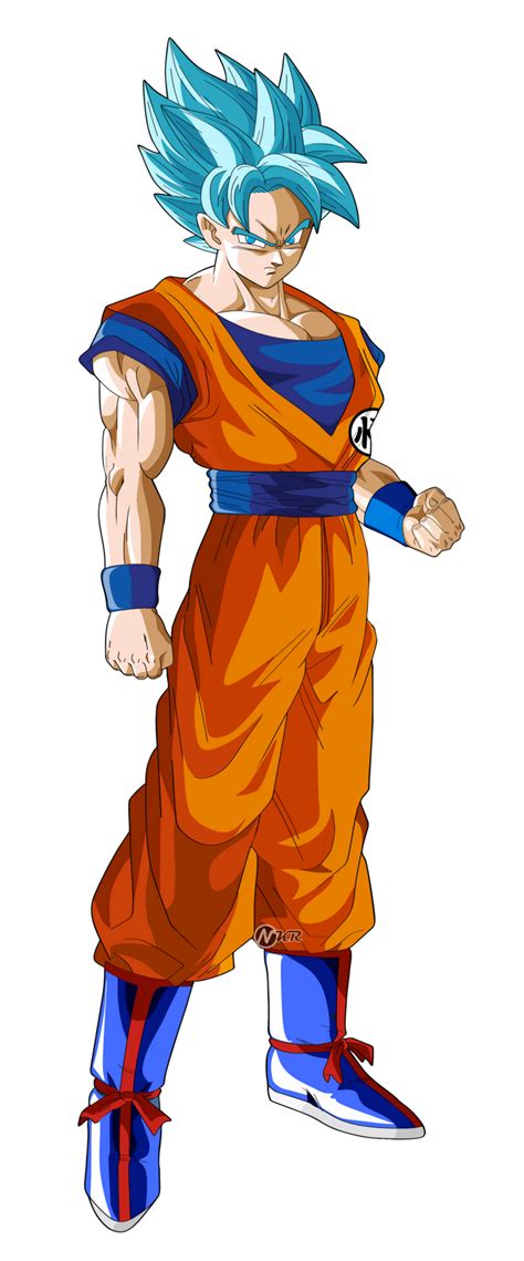 Goku Super Saiyajin Blue By Naironkr On Deviantart