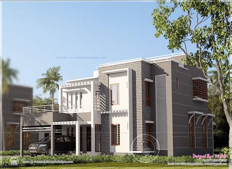 Contemporary Home Design In Kerala Kerala Home Design And Floor Plans