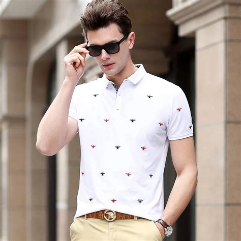 2018 Summer New Fashion Brand Clothing Tshirt Men Slim Fit Short Sleeve