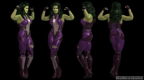 She Hulk Tatiana Maslany Custom 3d Model By Shaunsarthouse On Deviantart