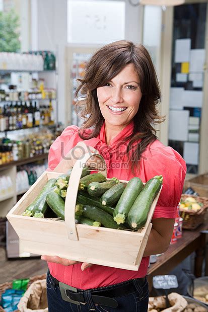 Woman Buying Cucumbers Picture And Hd Photos Free Download On Lovepik