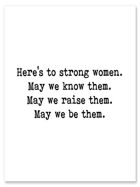 Wandbild „heres To Strong Women“ Von Finlay And Noa Posterloungede