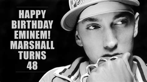Happy Birthday Eminem Marshall Turns 48 Today Eminempro The