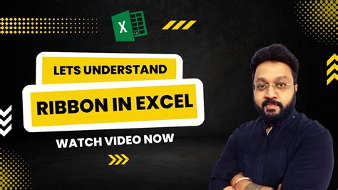 Introduction To Excel The Excel Ribbon YouTube