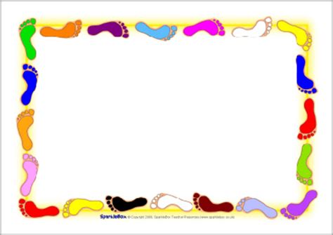 Download High Quality Footprint Clipart Border Transparent Png Images