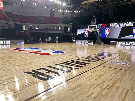 We talked with him virtually, as he is in a protected bubble at walt disney world 4. First Look at NBA Restart Court Featuring "Black Lives ...