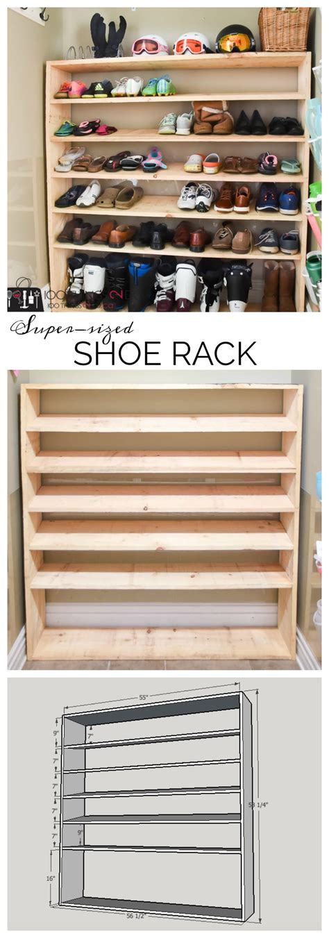 89 Homemade Shoe Rack For Closet