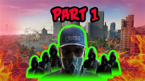 Watch Dogs 2 Walkthrough Gameplay Part 1 Intro Ps4 Pro Toxic Monkey