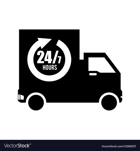 Fast Delivery Service Icon Royalty Free Vector Image