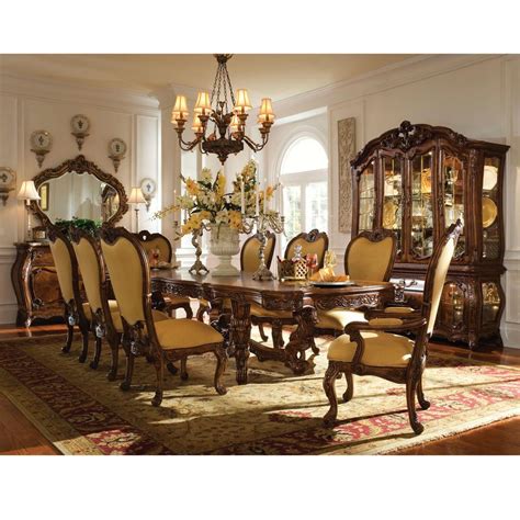 Sectionals, loveseats, and side chairs provide seating for lounging around the tv as well as family meals. Palais Royale 5-Piece Formal Dining Set | El Dorado Furniture