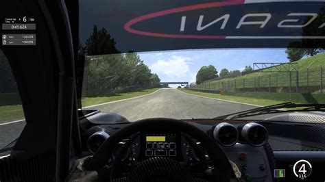 Assetto Corsa Pagani Zonda R At Imola Hot Lap Youtube