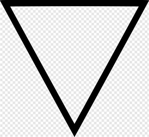 Triangle Icon Upside Down Triangle Png Hd Png Download 980x902