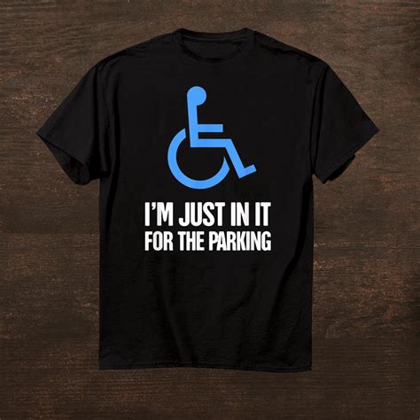 parking funny present for wheelchair leg ampu shirt fantasywears