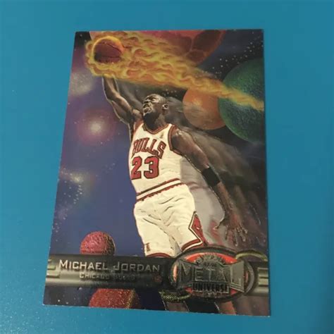 1997 98 Skybox Metal Universe Michael Jordan Sp Card 23 Bulls 7000 Picclick