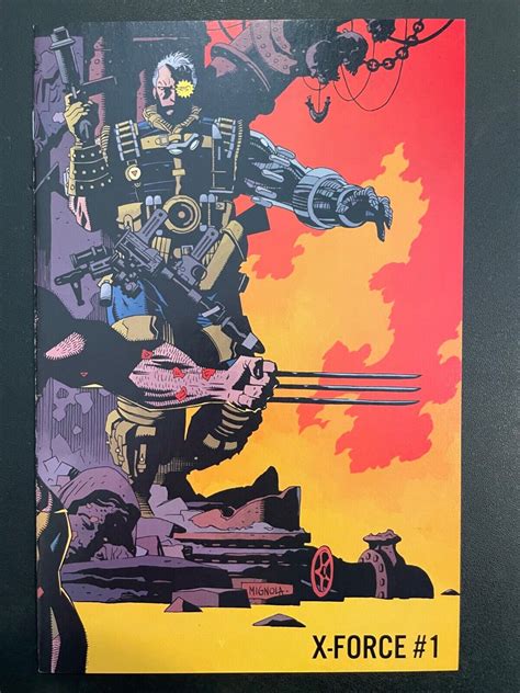 X Force 1 Mike Mignola 1500 Remastered Variant Rare Htf Wolverine