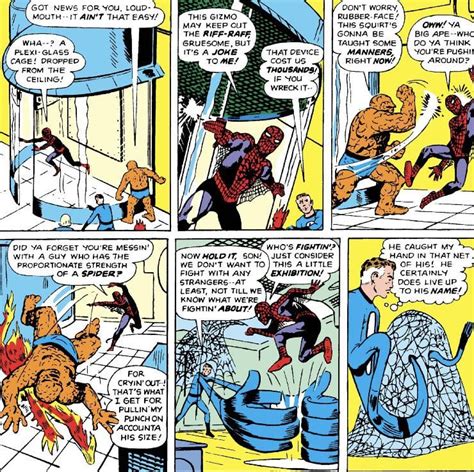 Spidey Vs The Fantastic Four Amazing Spider Man 1 Marvel