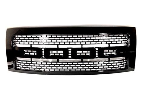 Grille Fits 2014 2015 Gmc Sierra 1500 Denali Style Abs Blackfront