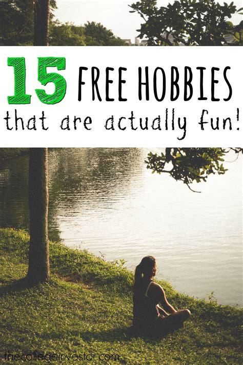 Our list of 15 different free hobbies that require no ...