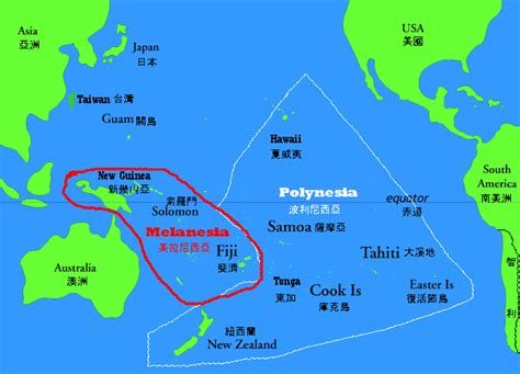 桃花源 Polynesia Map Tahiti Hawaii News