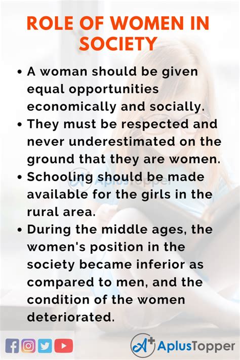 Essay On Role Of Women In Society Role Of Women In Society Essay For