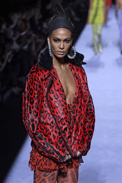 Joan Smalls Tom Ford Womens Runway Show For Nyfw 2018