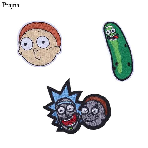 Buy Prajna Movie Patch Rick And Morty Iron On Patches
