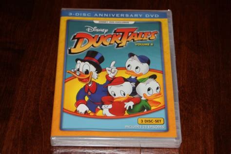 Ducktales Volume 4 Dvd 3 Disc Anniversary Disney 25 Episodes For Sale
