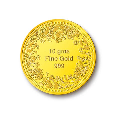 Online Gold Coin Of 10 Grams In 24 Karat 999 Purity By Zee Gold Prices