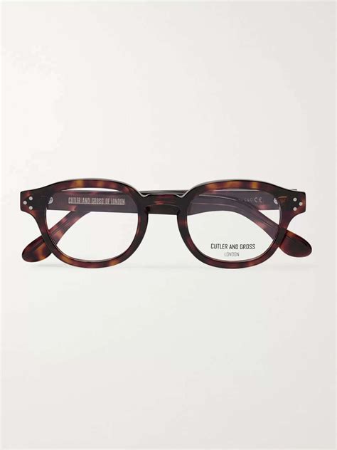 cutler and gross round frame tortoiseshell acetate optical glasses mr porter